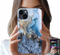 ETUI DO IPHONE 14 PLUS - MARMUREK MARMURKI DAMSKIE WZORY +SZKŁO