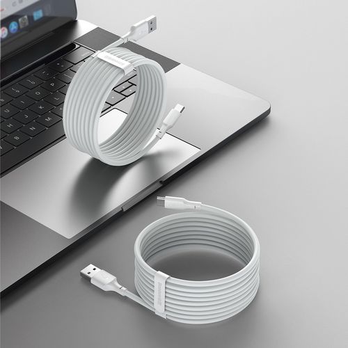 kabel usb do usb-c baseus simple wisdom, 40w, 5a, 1.5m (biały) 2szt. na Arena.pl