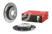 BREMBO VOLVO V50 TARCZE HAMULCOWE TYŁ 08.9975.11