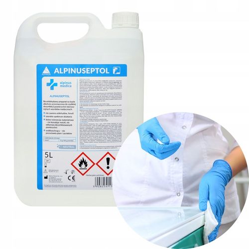 ALPINUSEPTOL 5L PŁYN DO DEZYNFEKCJI POWIERZCHNI na Arena.pl