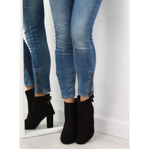Botki na obcasie czarne E5120 Black r.37 na Arena.pl