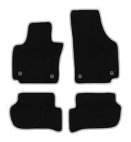 Dywaniki welurowe CARLUX-SILVER do Seat Toledo III 2004-2012, czarne