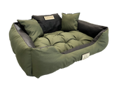 Legowisko personalizowane KINGDOG 100x75 zielone
