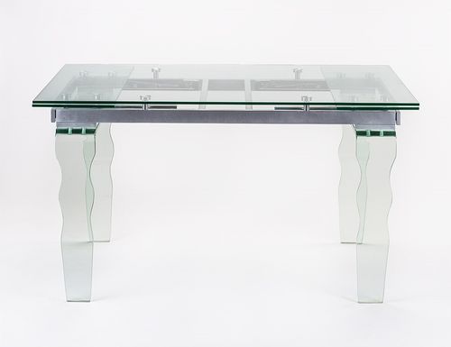 STÓŁ SZKLANY VENDOME CLEAR 140/200 na Arena.pl