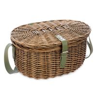 Kosz piknikowy wiklinowy VERDE 40x29x20 cm