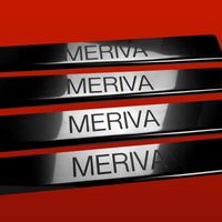 Listwa progowa OPEL/VAUXHALL MERIVA B Stal nierdzewna 304 połysk 4szt