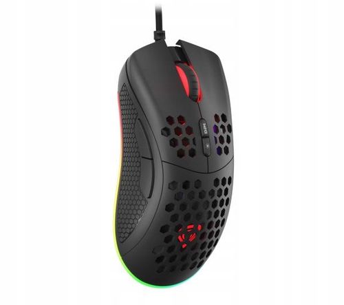 Mysz Genesis Krypton 555 USB RGB LED Gamingowa Czarna na Arena.pl