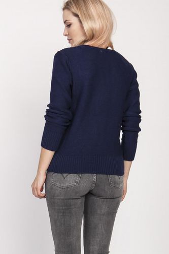 Sweter Kardigan Model SWE210 Navy - MKM  M na Arena.pl