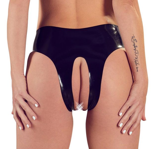 Latex Briefs Black S-L zdjęcie 5