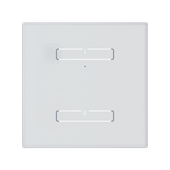SZKLANY 2-kanałowy bezprzewodowy łącznik iNELS RFCONTROL - RFGB-20/W WHITE SHARP