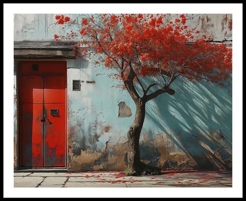 Plakat 76x60,5cm Widok Na Dawne na Arena.pl