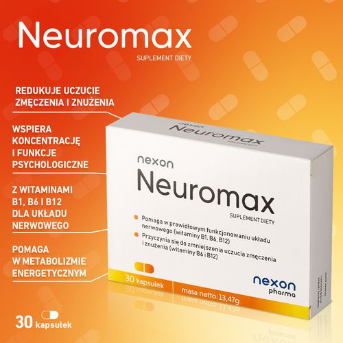 Nexon Neuromax na wsparcie funkcji psychologicznych 30 kaps. na Arena.pl