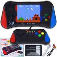 ELEKTRONICZNA GRA DLA DZIECI MINI KONSOLA PRZENOŚNA 500w1 GAME PAD BATERIA