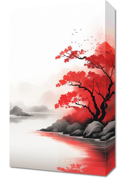 Obraz 30x50cm Spokój przy Medytacji zdjęcie 1