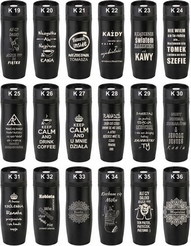 KUBEK TERMICZNY Z GRAWEREM Grawer PREZENT na Arena.pl