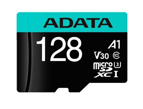 ADATA Premier Pro UHS-I U3 128 GB, micro SDXC, Flash memory class 10, with Adapter na Arena.pl
