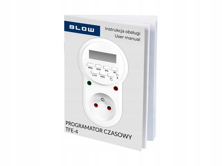 PROGRAMATOR CZASOWY DO GNIAZDKA TIMER WYŁĄCZNIK LCD CYFROWY 16 USTAWIEŃ zdjęcie 5