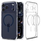 spigen ultra hybrid mag magsafe iphone 17 pro max clear/deep blue