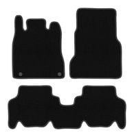 Dywaniki welurowe BASIC do Mercedes W168 hatchback czarne