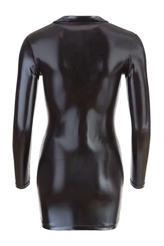 cottelli party sukienka mini czarna z połyskiem i kołnierzykiem s na Arena.pl