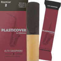 Stroik saksofon altowy 2,0 RICO Plasticover Czarny