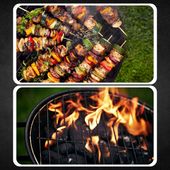 GRILL OGRODOWY WĘGLOWY STOJĄCY NA WĘGIEL 36cm PRZENOŚNY DO OGRODU POKRYWKA