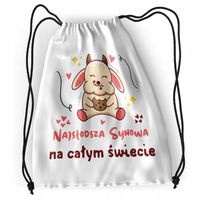 Plecak Dla Synowej Sportowy Szkolny Worek Torba Z Nadrukiem Ze Zdjęciem