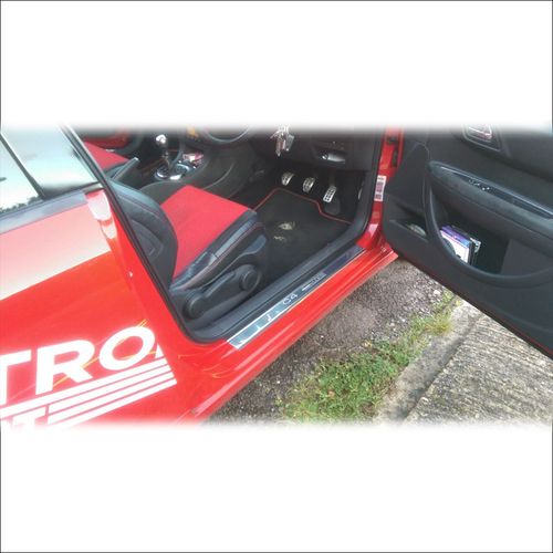 Listwa progowa CITROEN C4 MK1 C4 BY LOEB Stal nierdzewna 304 połysk 2szt na Arena.pl