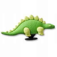 Crocs Przypinka Ozdoba Charms Jibbitz Do Butów 3D Green Dino with Scales