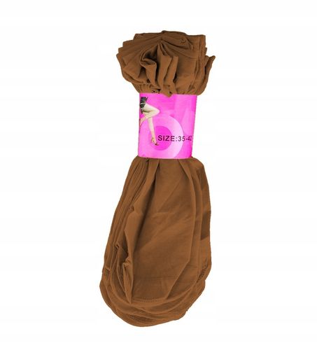 Skarpetki rajstopowe damskie cienkie stopki LYCRA 35-42 wybór kolorów 50 pa na Arena.pl