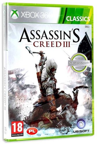 ASSASSINS CREED III - PL XBOX 360 na Arena.pl