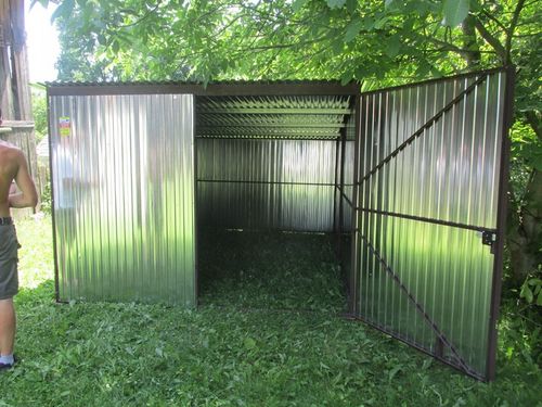 Garaż blaszany, blaszak 3x5 ocynkowany, garaż na wymiar, producent na Arena.pl