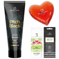 7suns Pitch Black Ultra Ciemny Bronzer + Gratisy