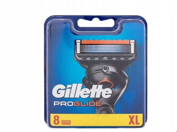8 x WKŁADY ostrza GILLETTE PROGLIDE nożyki zdjęcie 1