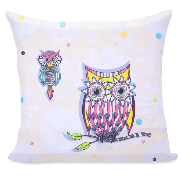 Poszewka  SOWY LATO 80x80 DecoKing zdjęcie 1