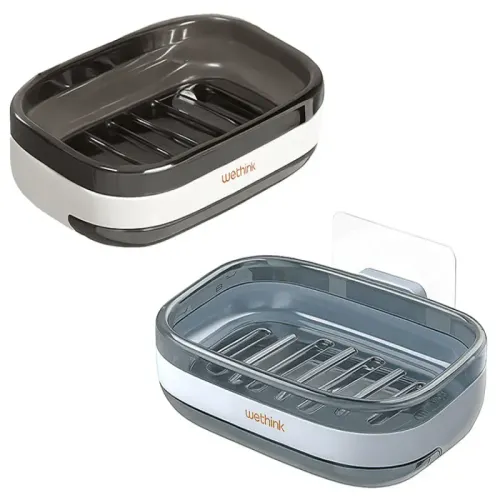 Mydelniczka na mydło pojemnik odpływ wody do kąpieli ścienna stojąca na Arena.pl