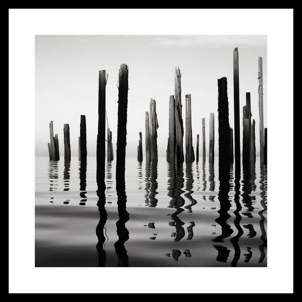 Plakat 40x40cm Refleksje Nad Wodą zdjęcie 3