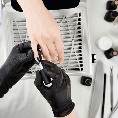 POCHŁANIACZ PYŁU 80W KASETOWY DO PAZNOKCI MANICURE BEZWORKOWY MOCNY + na Arena.pl