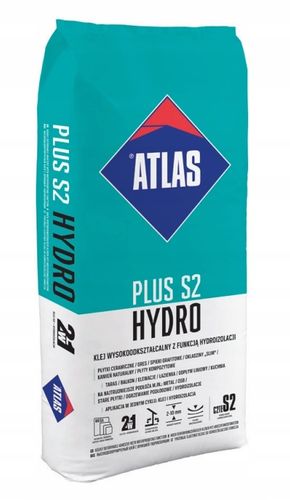 Klej hydroizolacja do płytek ATLAS PLUS S2 HYDRO 15 kg na Arena.pl