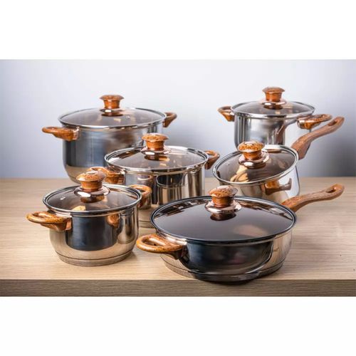 12 elementowy zestaw garnków kinghoff kh-1768 na Arena.pl