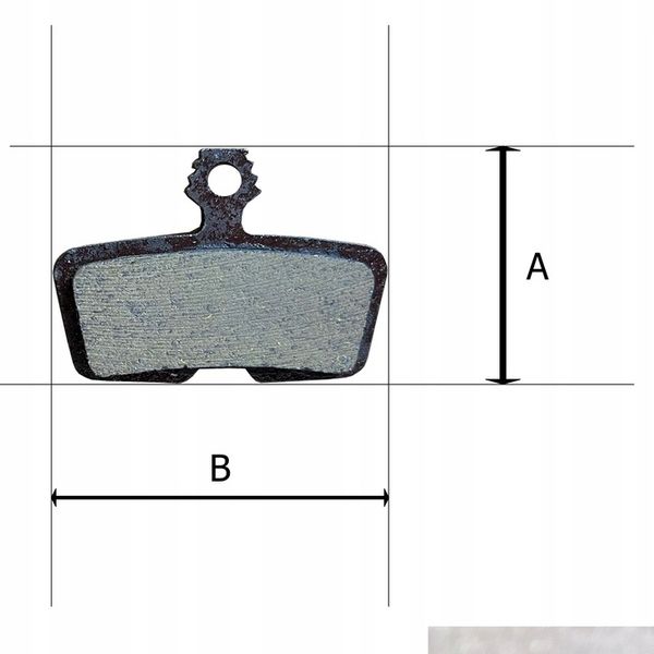 Klocki Hamulcowe SRAM CODE GUIDE RE DB8 Żywiczne Oryginalne zdjęcie 5
