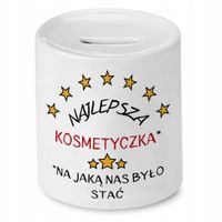 Skarbonka Kosmetyczki Najlepsza Kosmetyczka Z Nadrukiem Ze Zdjęciem