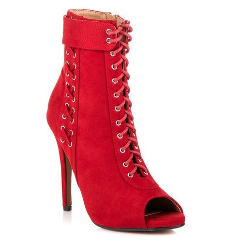 WIĄZANE BOTKI OPEN TOE Rozmiar - 37 na Arena.pl