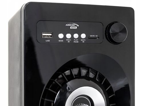 GŁOŚNIKI KOMPUTEROWE 2.1 280W Bluetooth USB SD FM JACK LED Audiocore AC910 na Arena.pl