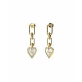 Kolczyki Damskie Guess JUBE03236JWYGRHT-U Stal nierdzewna 2 cm