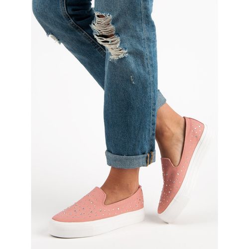 Różowe wsuwane trampki r.37 na Arena.pl