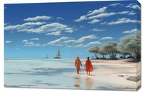 Obraz 90x60cm Spokój w Piaskach