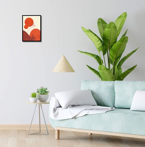 Plakat 25x35cm Ciepło Czerwieni na Arena.pl