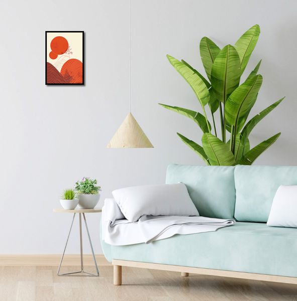 Plakat 25x35cm Ciepło Czerwieni zdjęcie 4