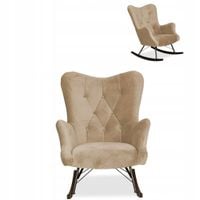 Fotel uszak skandynawski Luna bujany Family Meble